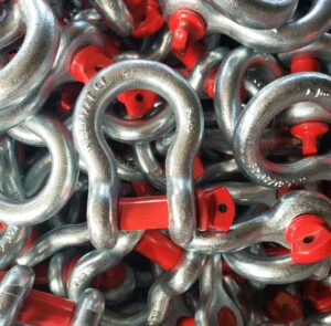 g209 shackles red pin
