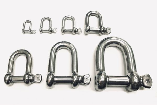 Stainless Steel D Shackle, European Large Dee Shackles-Qingdao Kailipu