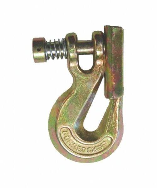 clevis grab hook with latch