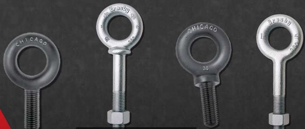 difference types of eye bolt