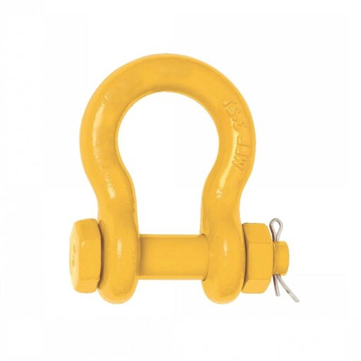 bolt type anchor shackle painted