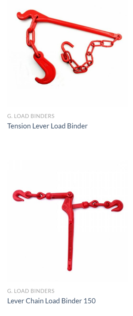 types of load binder