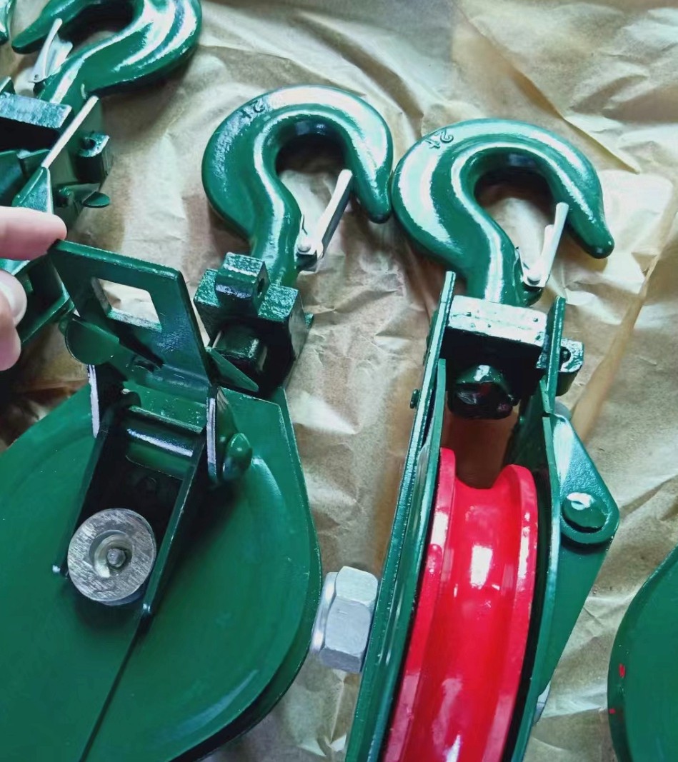 Pulley Block Single With Hook K Type Snatch BlocksKailipu