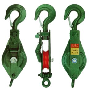 PULLEY BLOCK SINGLE WITH HOOK K TYPE CHINA SUPPLIER_