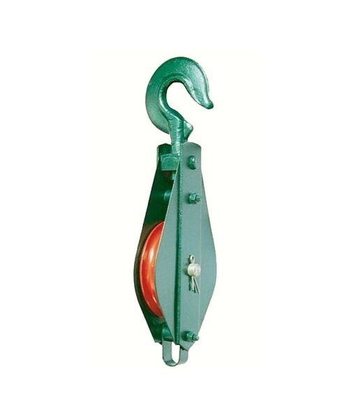 pulley block single with hook china manufacturers