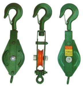 sheave pulley block single with hook B type-Qingdao-kailipu