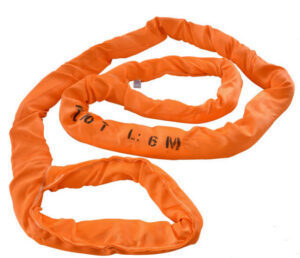 soft slings eye and eye round webbing sling 10T-500T