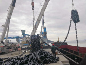 marine anchor chain and marine mooring chain