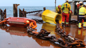 marine mooring system-anchor chains