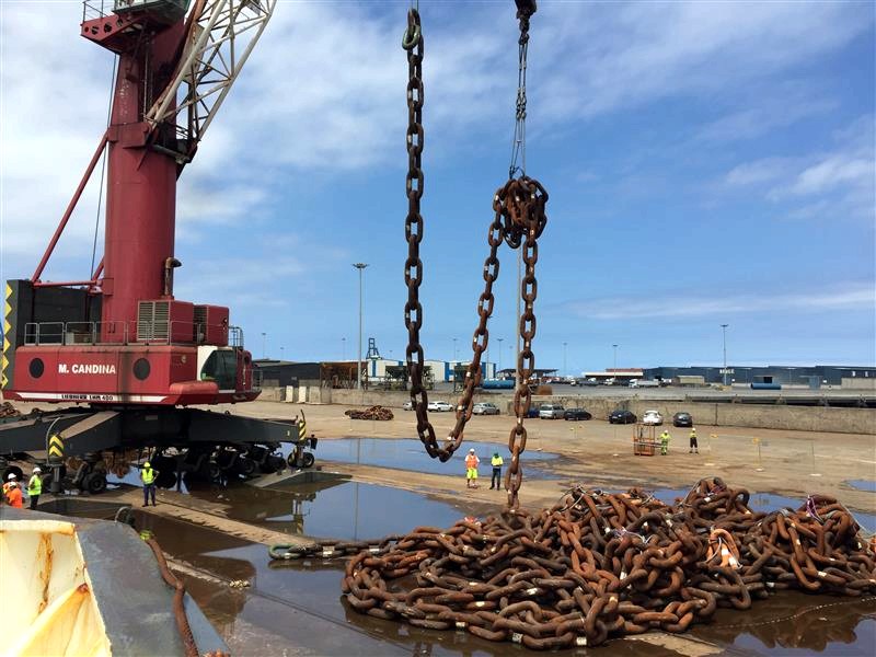 Ship Mooring Chains