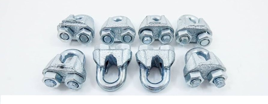 malleable wire rope clips