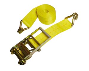 Heavy-duty ratchet straps for truck cargo securing
